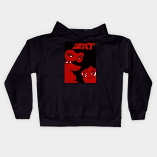 The Zat: Black and Red Kids Hoodie